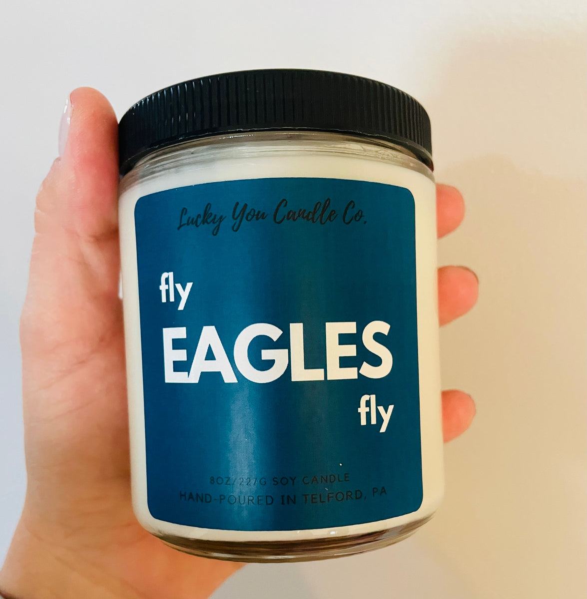 Philadelphia Eagles Conference Champions Candle - Teeholly