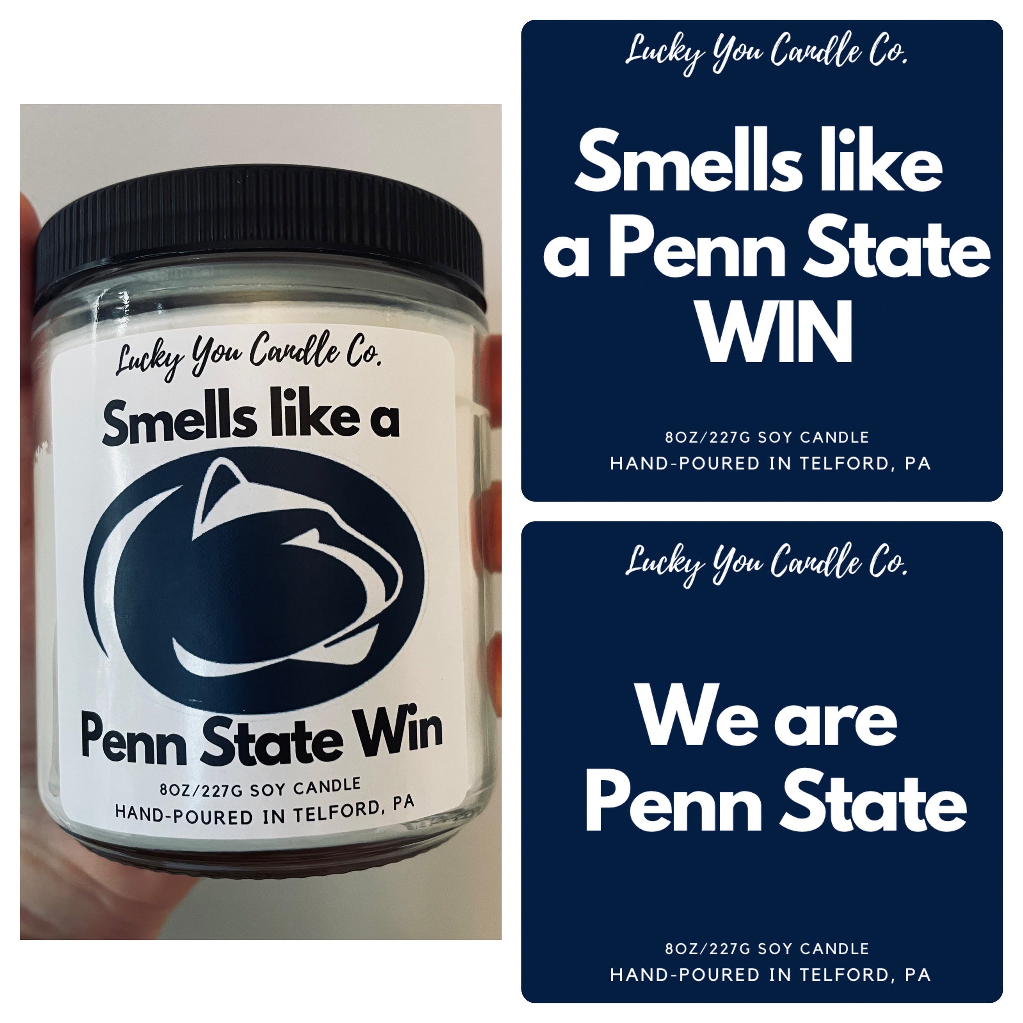 Penn State Candle