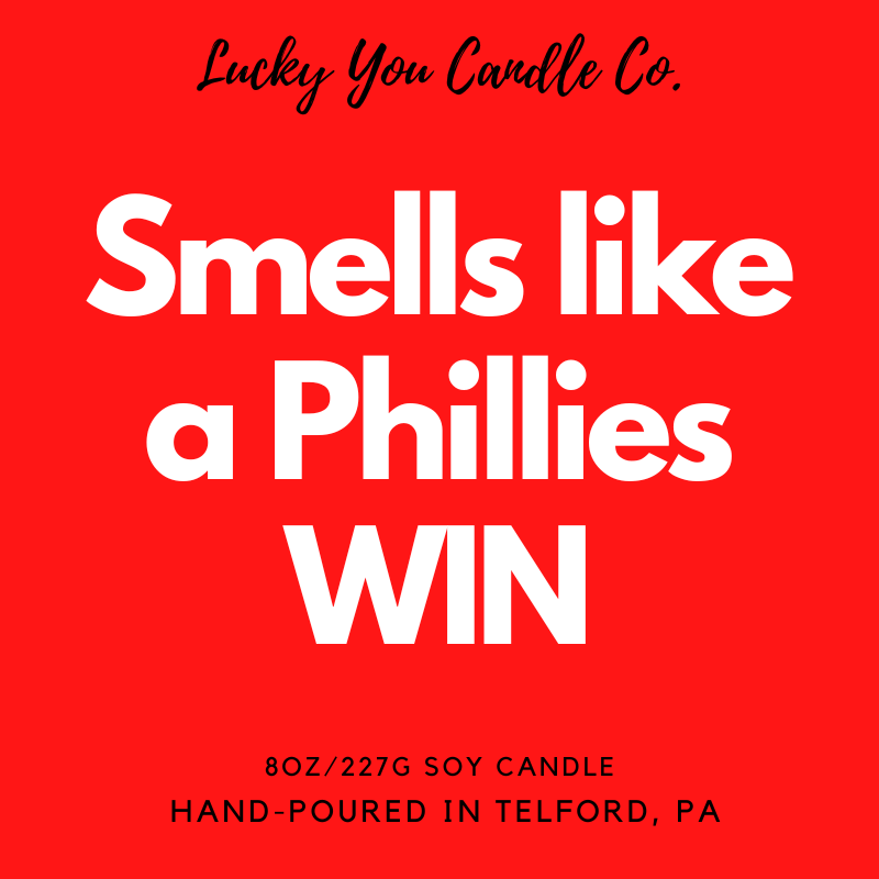 Philadelphia Phillies Candle