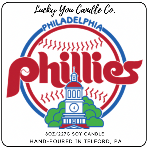 Philadelphia Phillies Candle