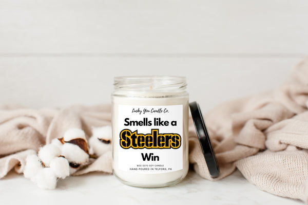 Pittsburgh Steelers Candle