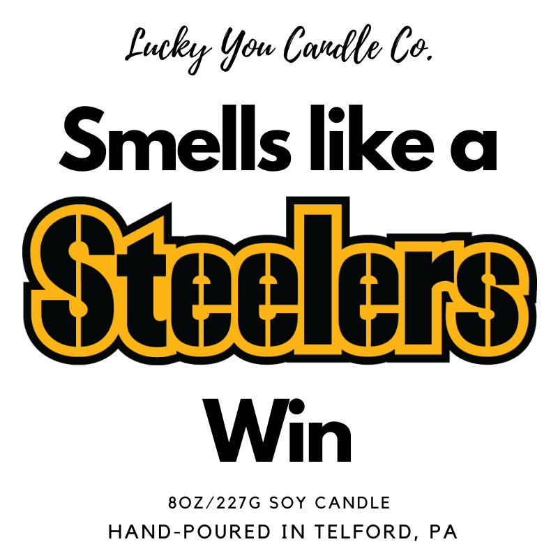 Pittsburgh Steelers Candle